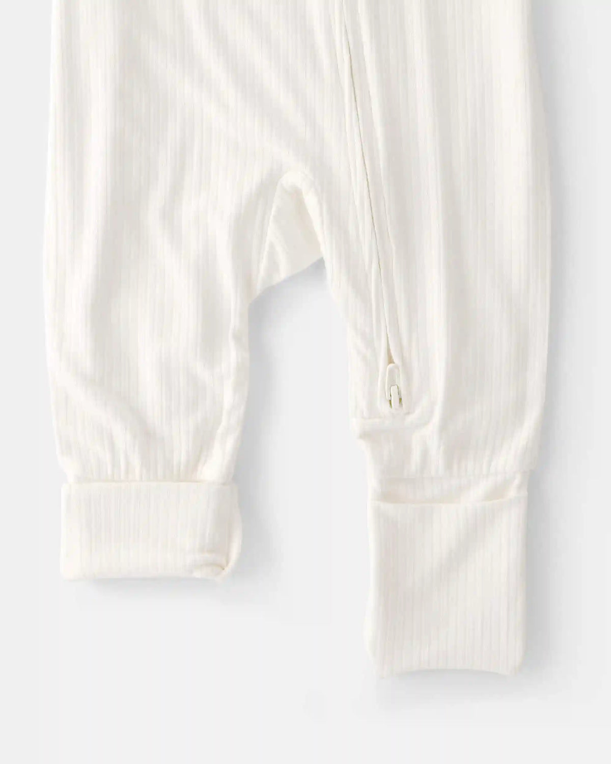 Baby 2-Way Zip PurelySoft Sleep & Play Pajama - Cream