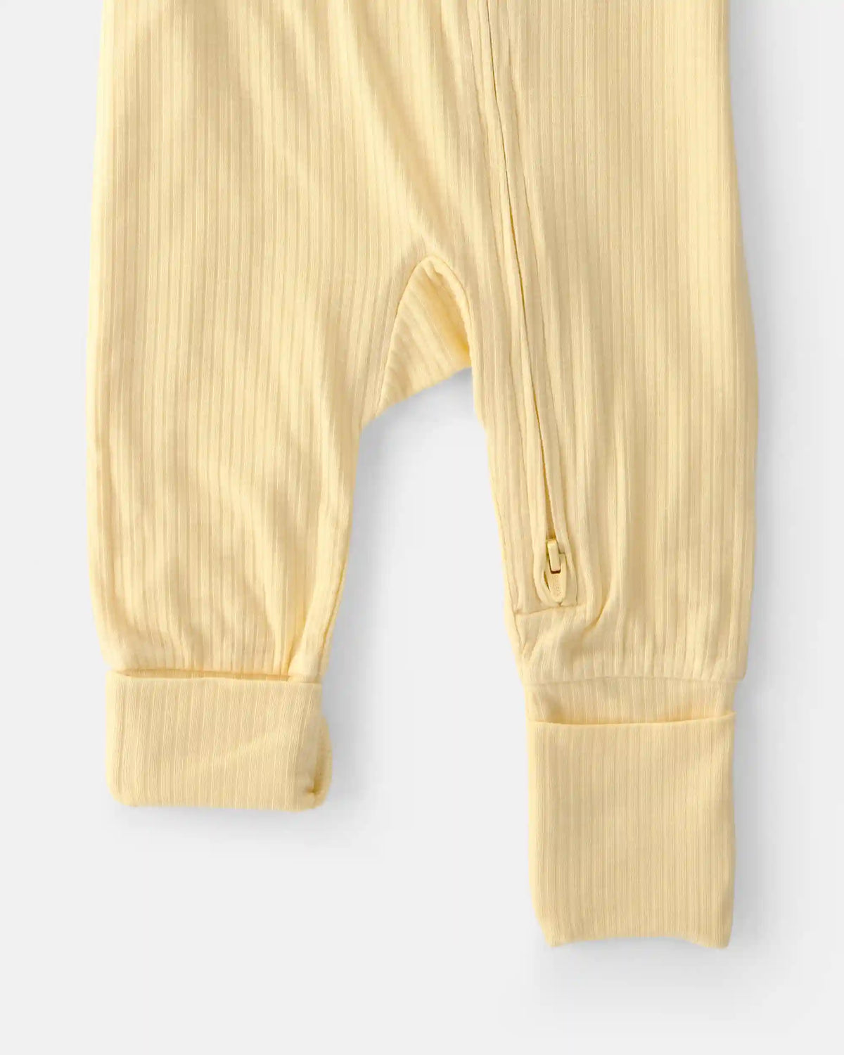 Baby 2-Way Zip PurelySoft Sleep & Play Pajama - Yellow