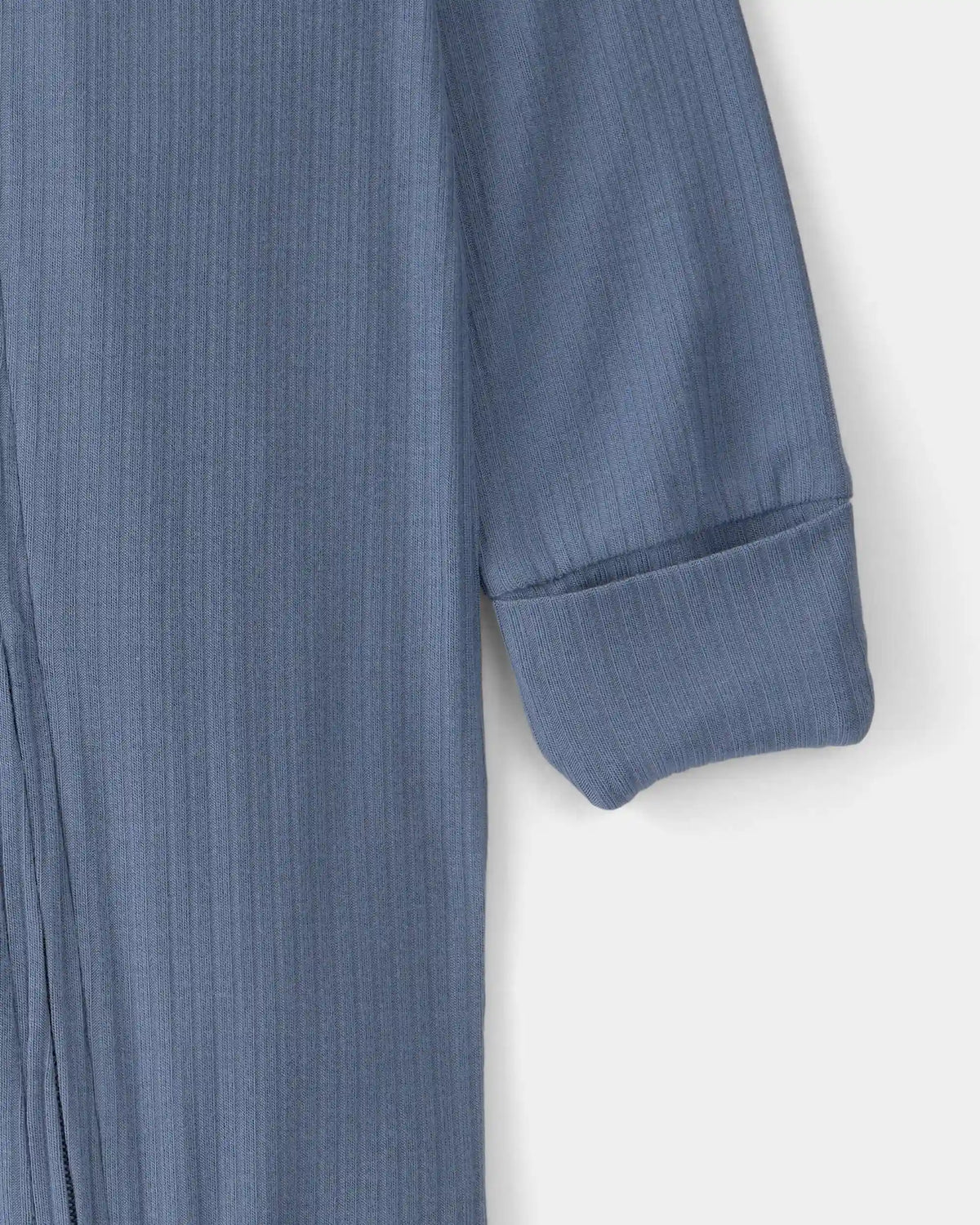 Baby Boy 2-Way Zip PurelySoft Sleep & Play Pajama - Blue