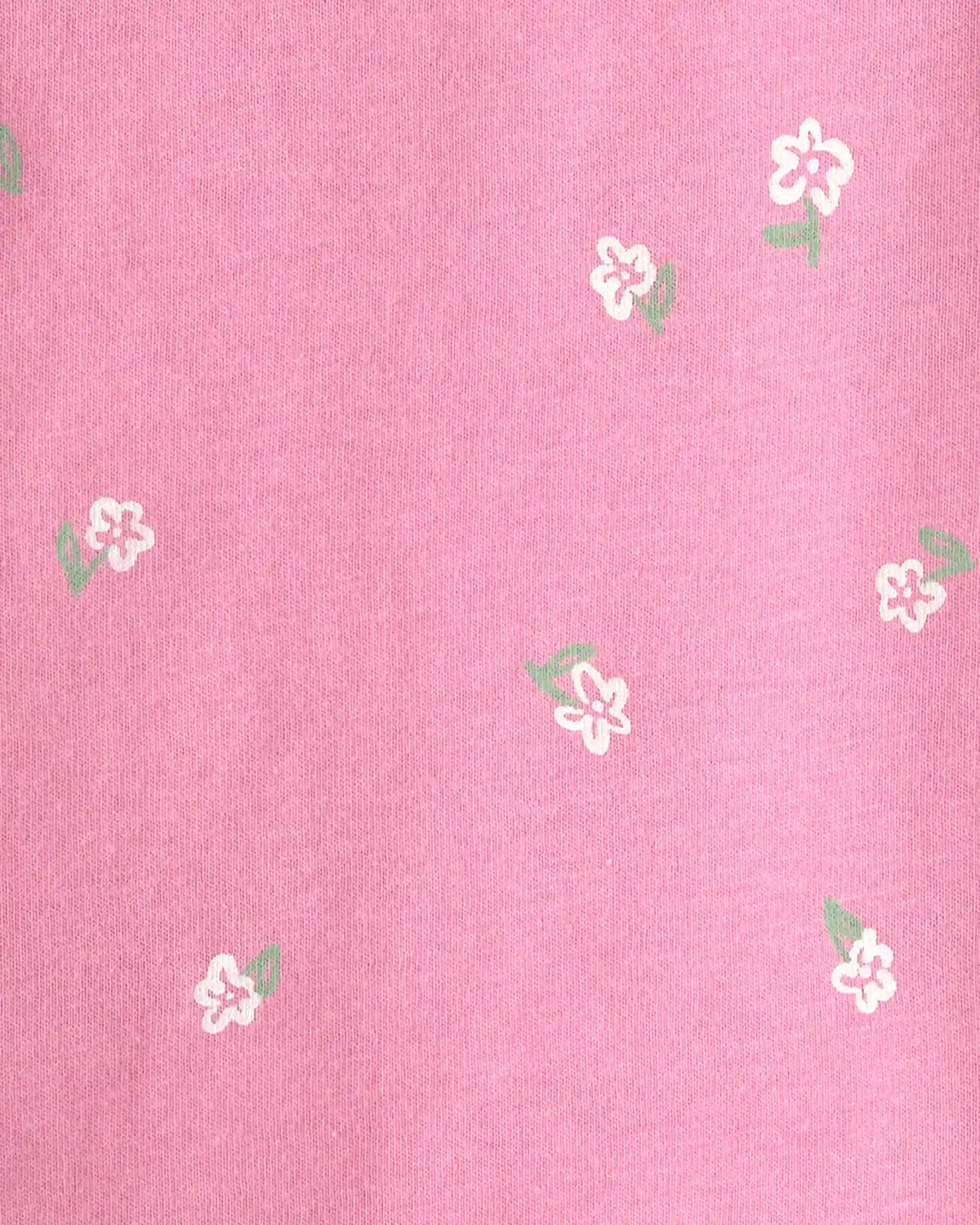 Baby Girl Floral Relaxed Top - Pink