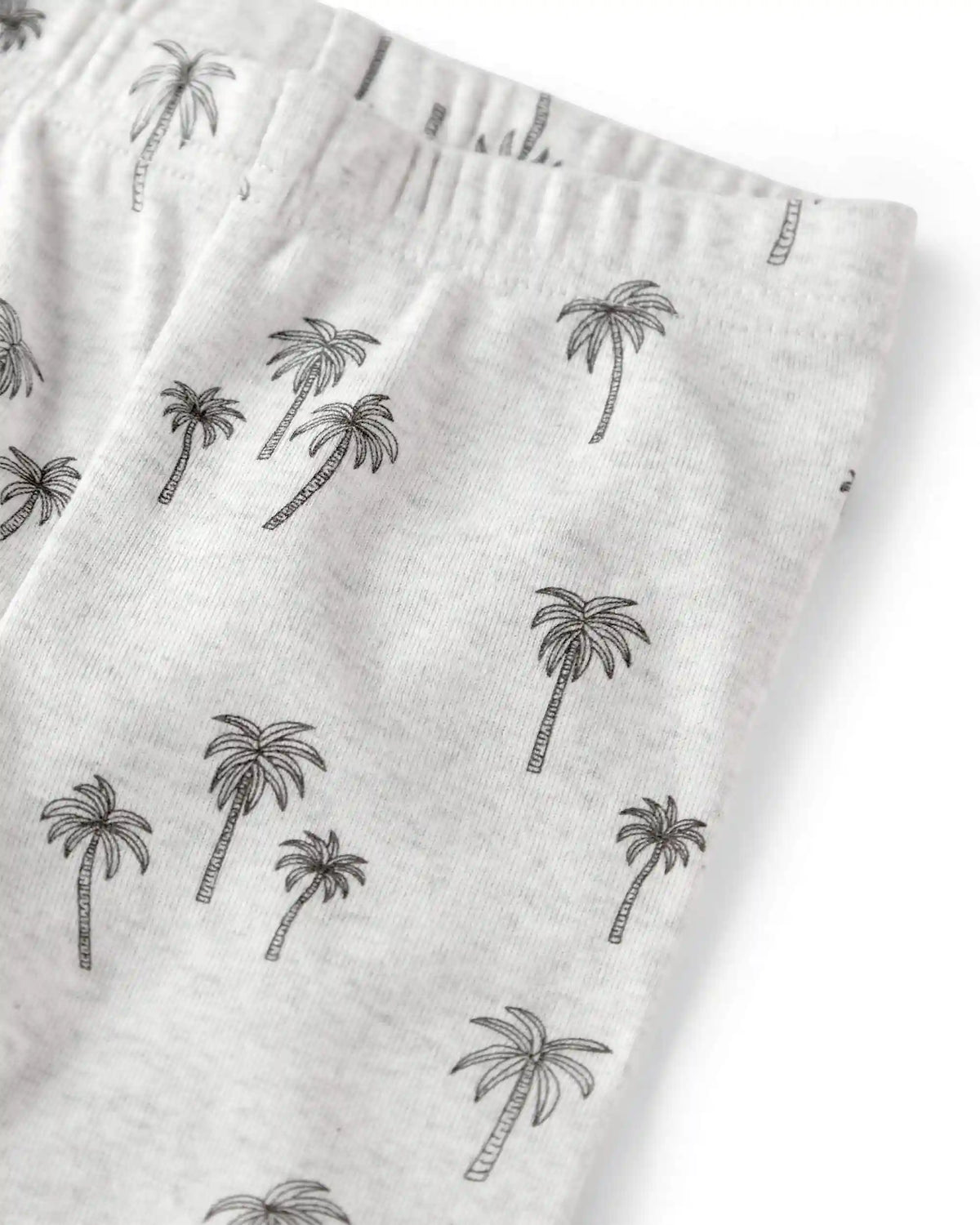 Baby 2-Piece Organic Cotton Pajamas in Palm Trees