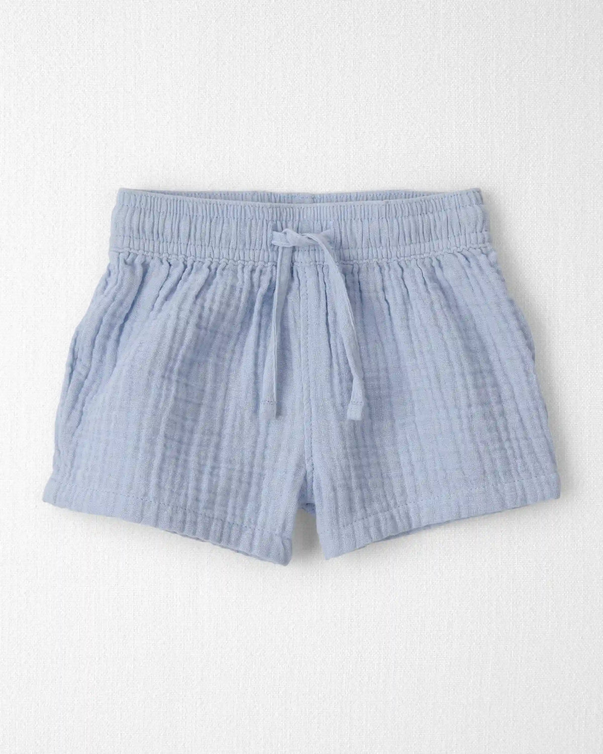 Baby Boy 2-Piece Organic Cotton Gauze Top & Short Set