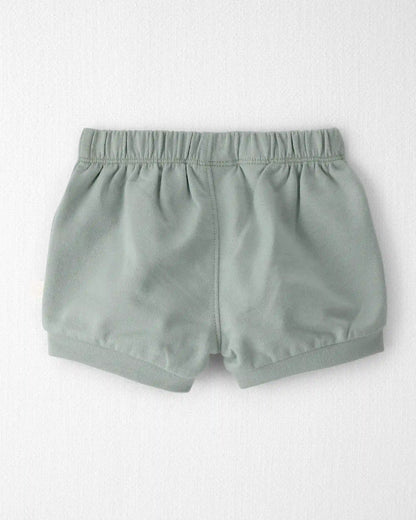Baby Girl 2-Pack Organic Cotton Shorts in Under the Sea