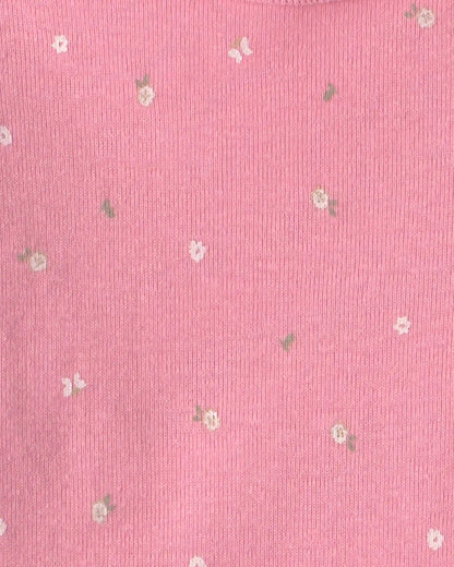 Baby Girl 3-Piece Ladybug Bodysuits & Pant Set - Pink/Cream