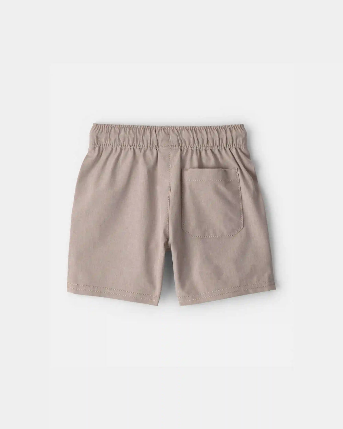 Baby Boy Woven Pocket Shorts - Taupe