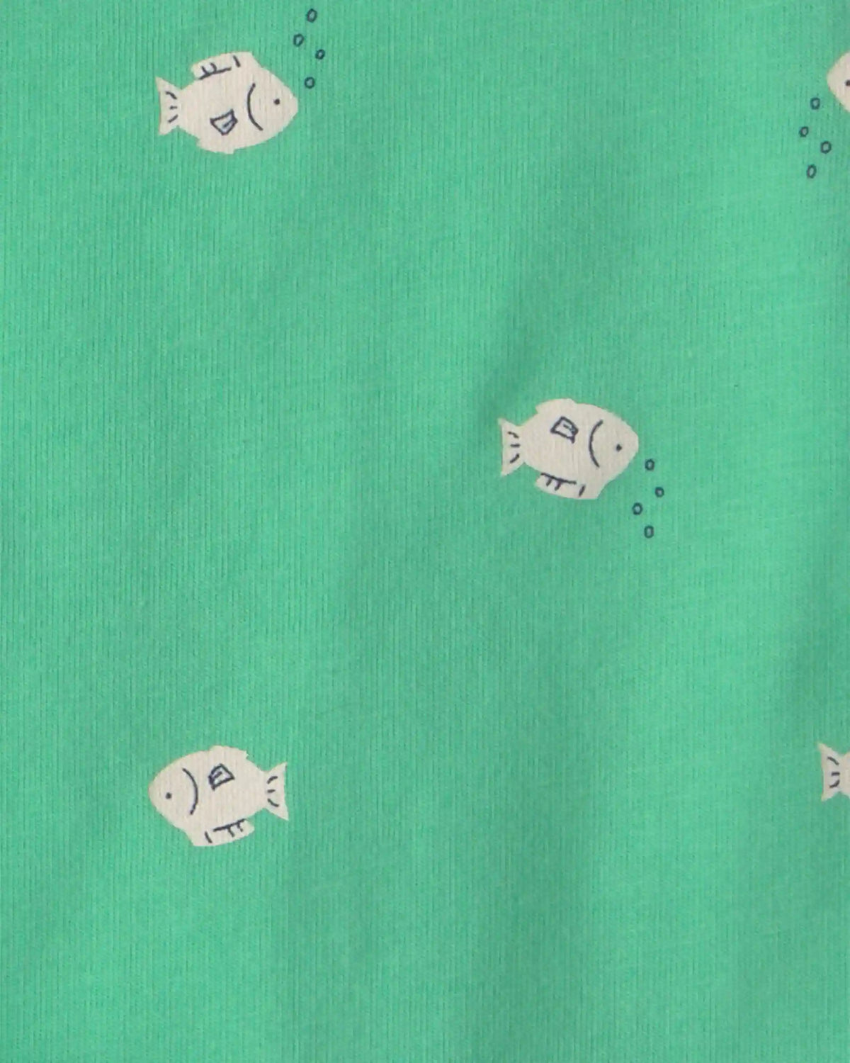 Baby Boy 3-Piece Shark Top, Bodysuit & Short Set - Green/Ivory