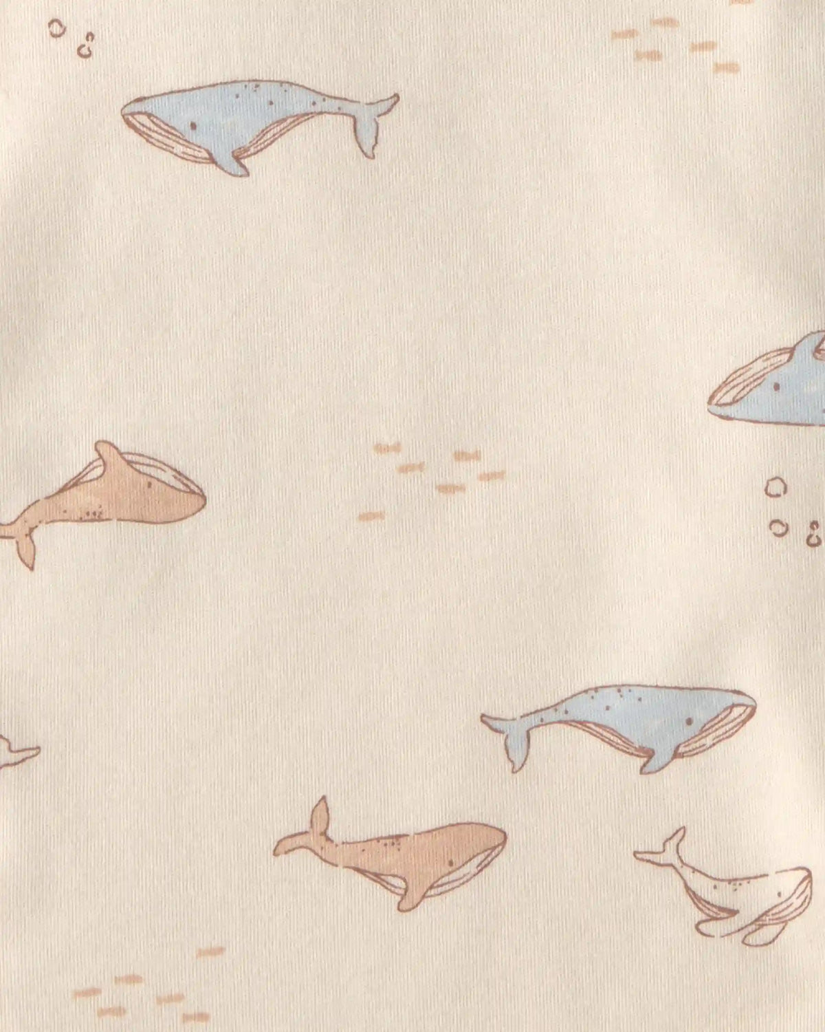 Baby 4-Pack Whale Burp Cloths