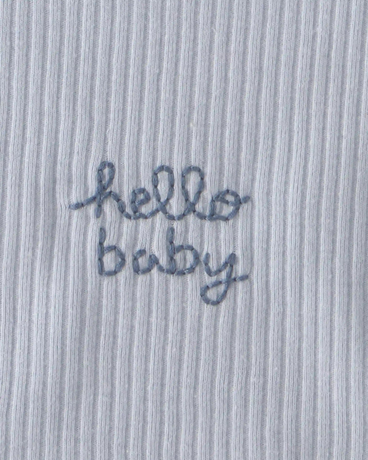 Baby 3-Pack Whale Bibs - Blue/Ivory