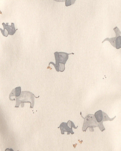 Baby 4-Pack Elephant Burp Cloths