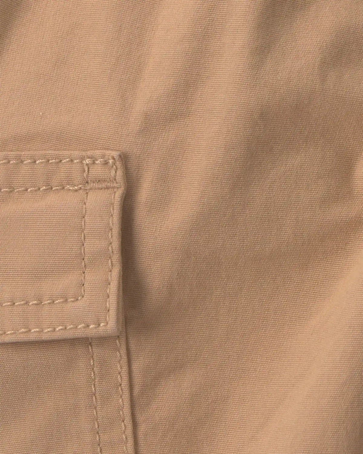 Baby Boy Wide-Leg Cargo Pants - Khaki