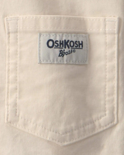 Baby Canvas Jacket - Ivory