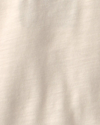 Baby Boy Henley Short-Sleeve Bodysuit - Cream/Brown