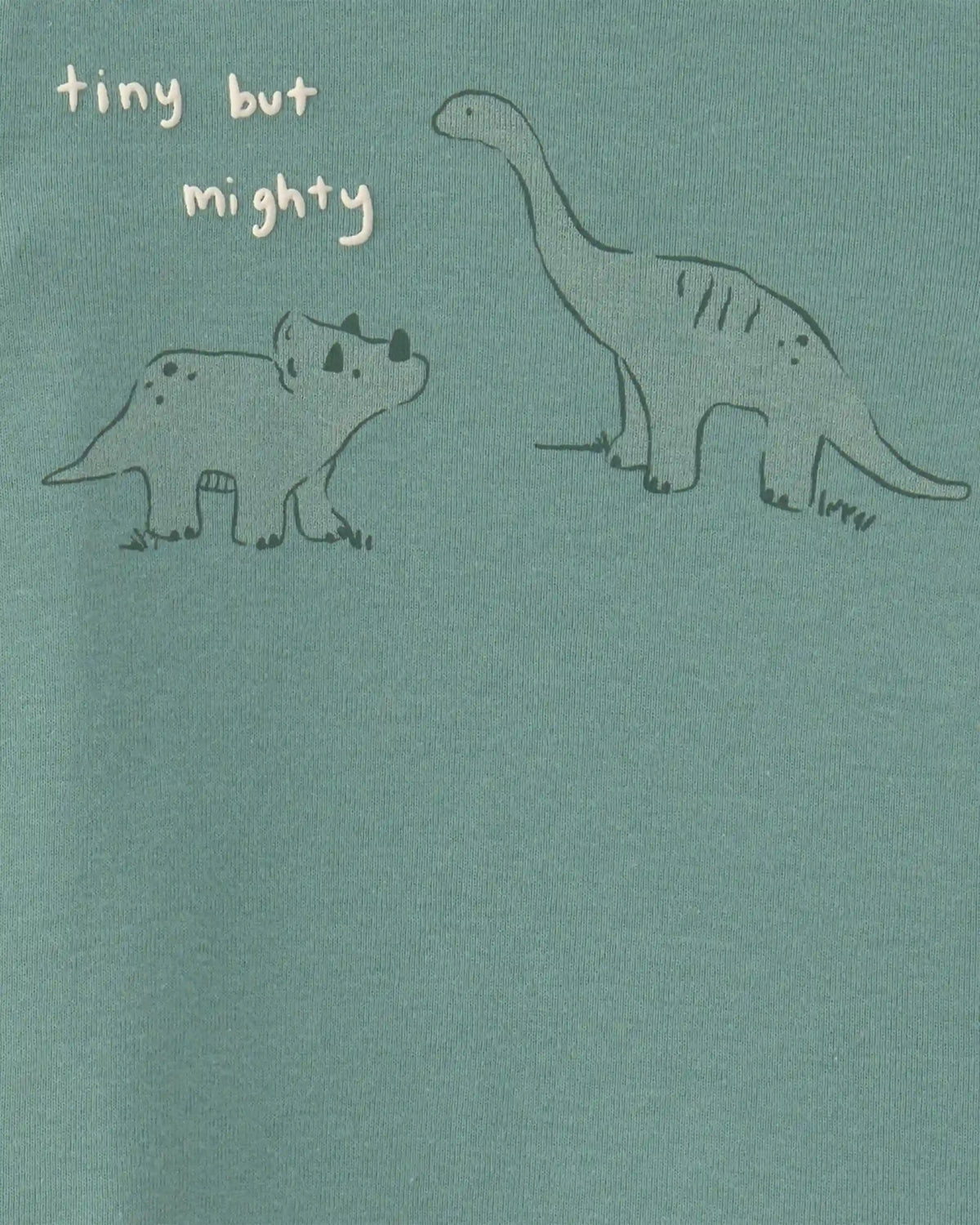Baby Boy 4-Piece Dinosaur Outfit Set - Green/Ivory