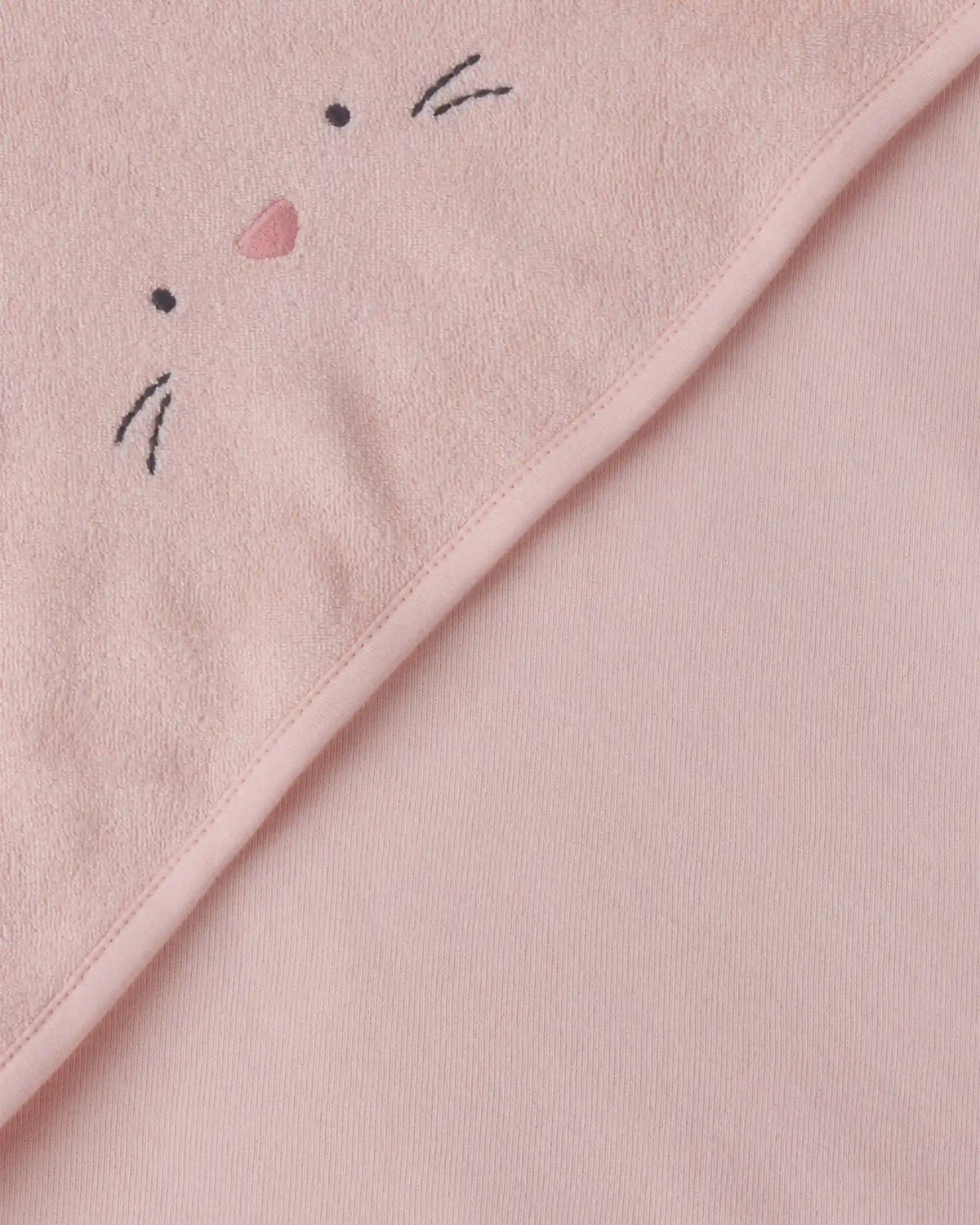 Baby Girl 2-Pack Bunny Terry Towels - Pink