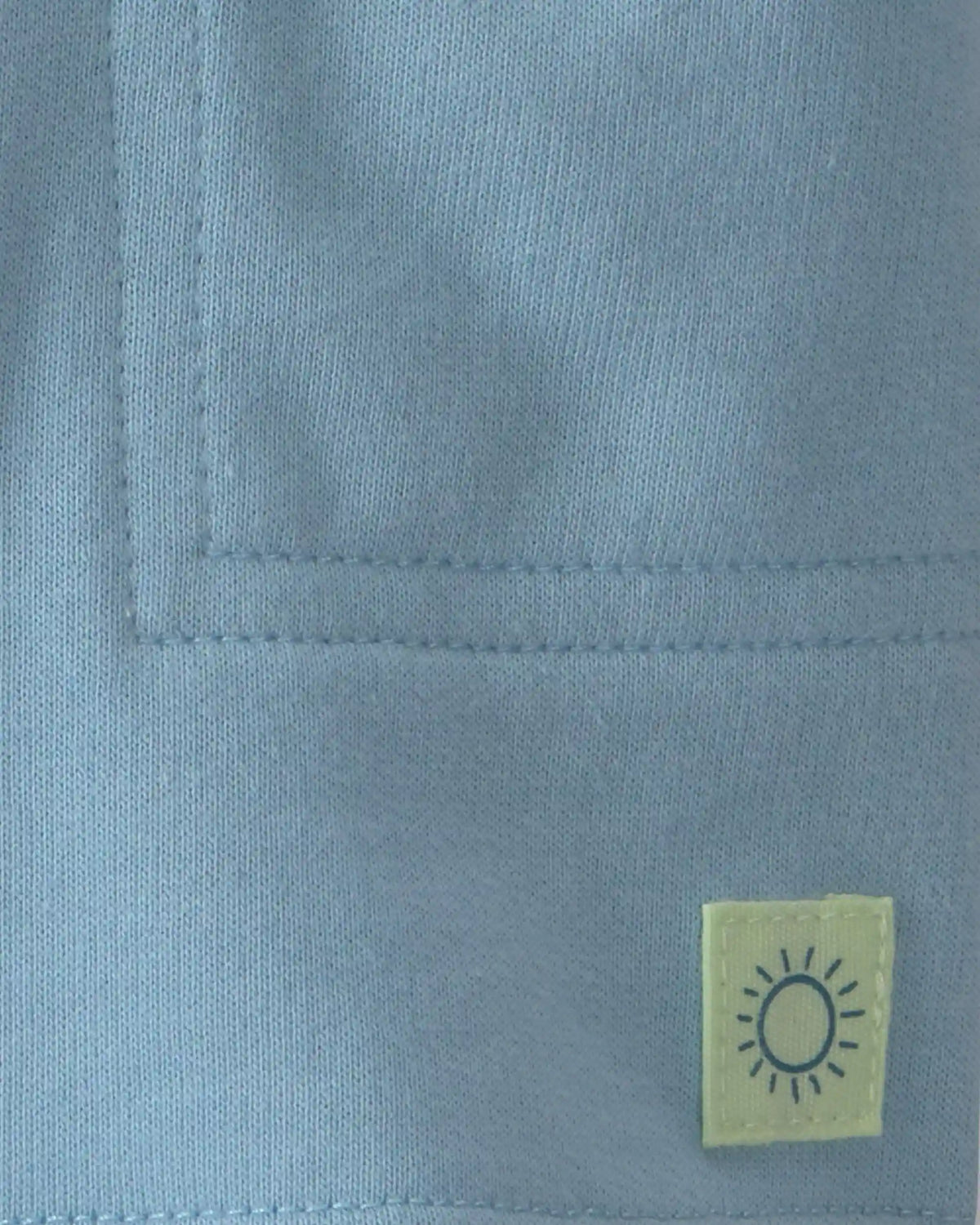 Baby Girl French Terry Skort - Blue