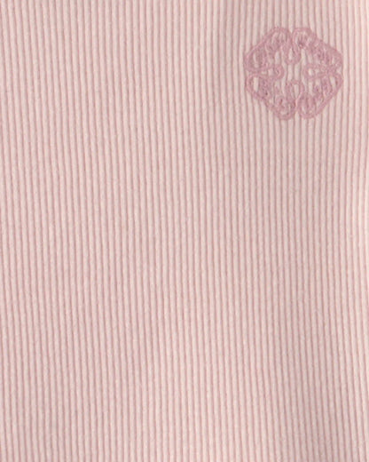 Baby Girl OshKosh Logo Ribbed Tee - Pink