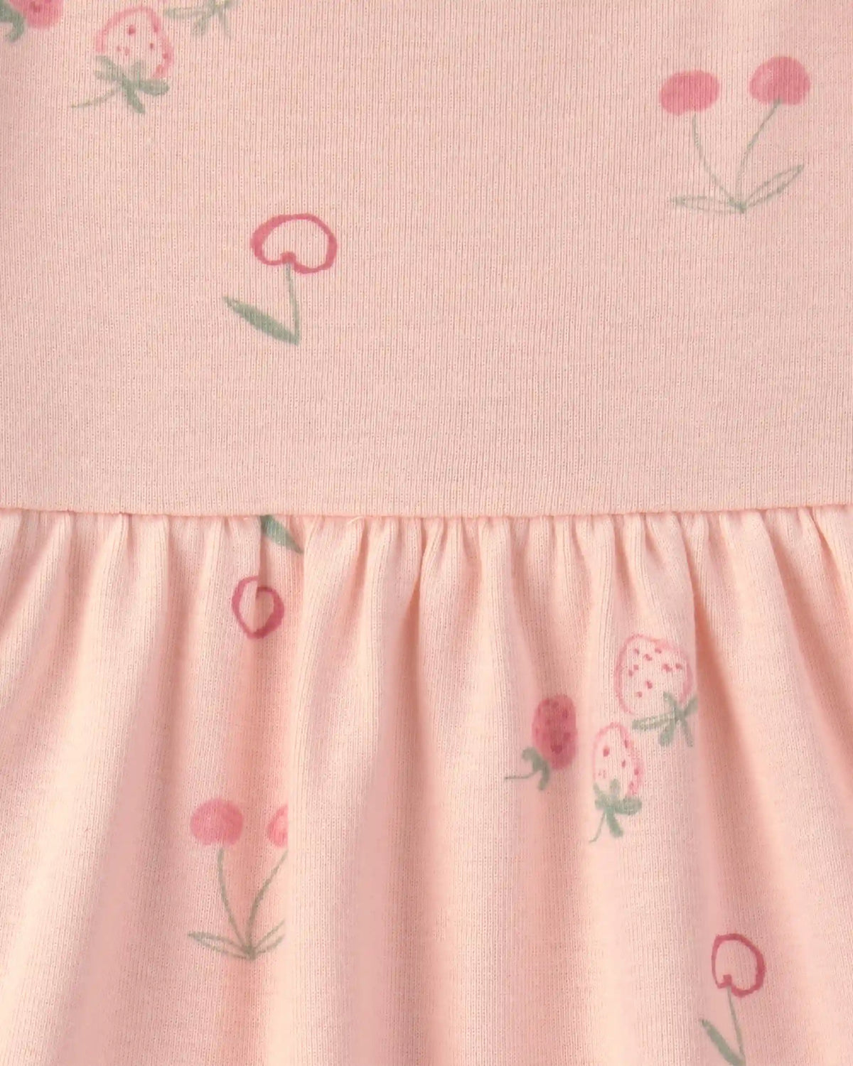 Baby Girl 2-Pack Strawberry Short-Sleeve Dresses - Pink