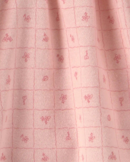Baby Girl 2-Piece Floral Cardigan Dress Set - Pink
