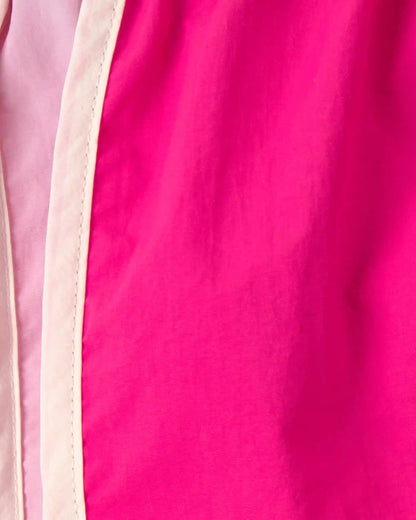 Baby Girl Colorblock Active Shorts - Pink
