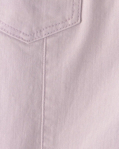Baby Girl Barrel Pants - Purple