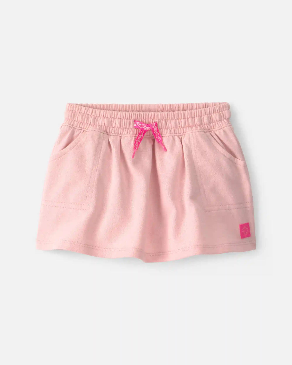 Baby Girl French Terry Skort - Pink
