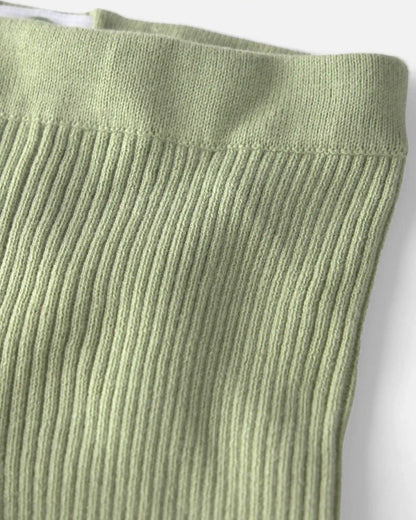 Baby Girl 2-Piece Organic Cotton Sweater Knit Top & Pant Set