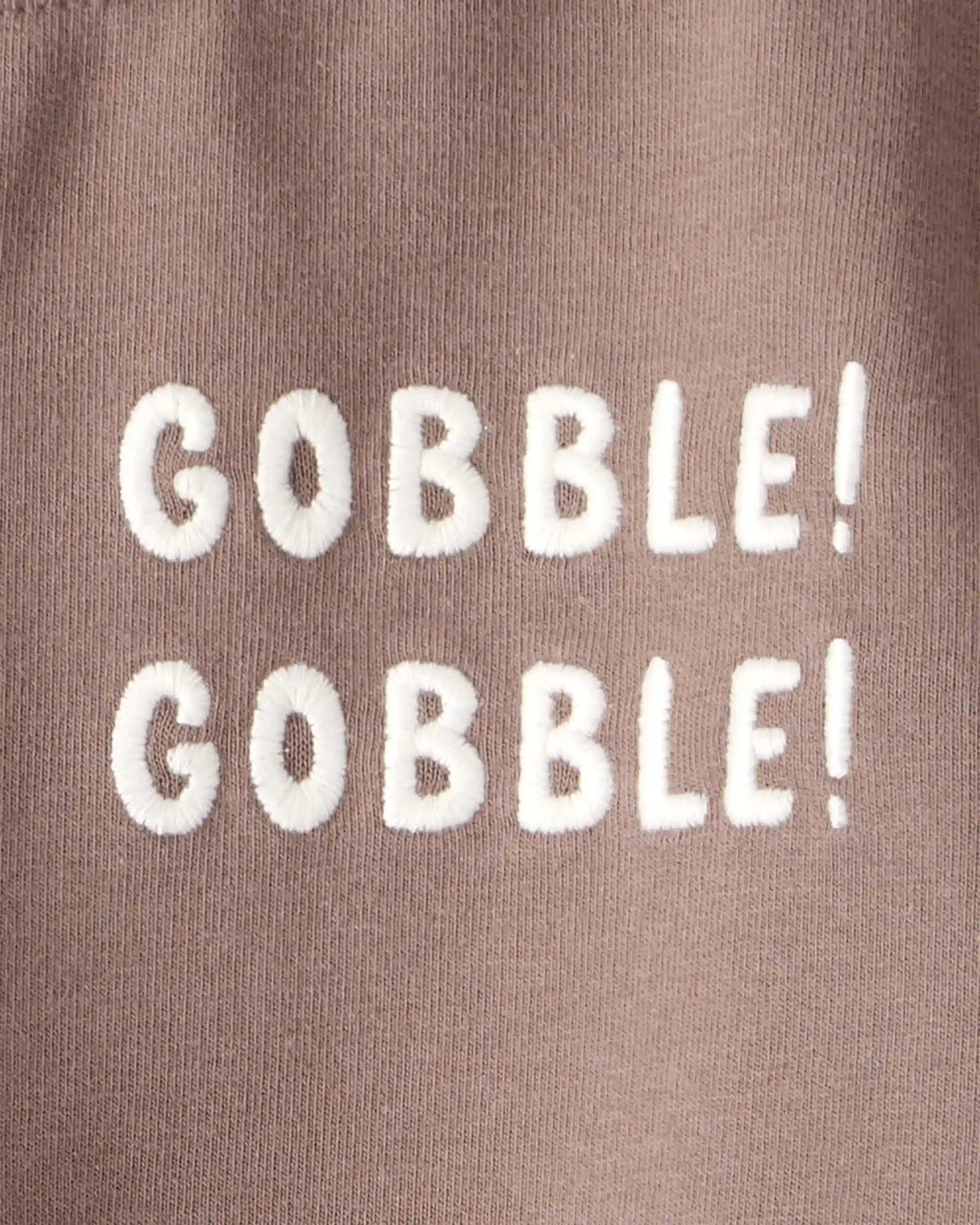 Baby Organic Cotton 'Gobble Gobble' French Terry Bubble