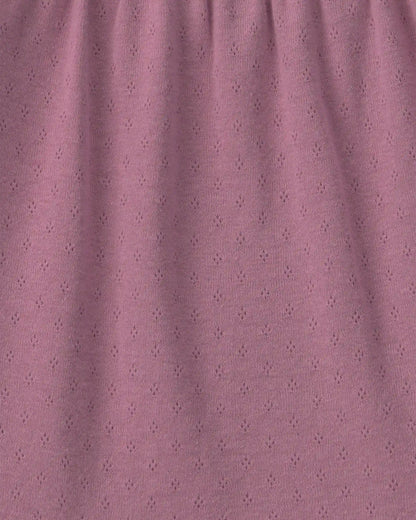Baby Girl Long-Sleeve Fashion Bodysuit - Purple