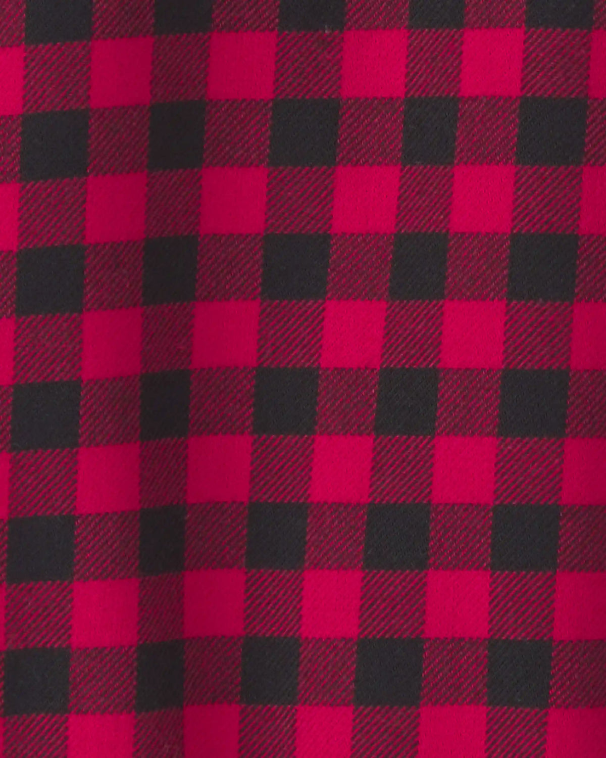 Baby Boy Buffalo Check Long-Sleeve Bodysuit - Red/Black