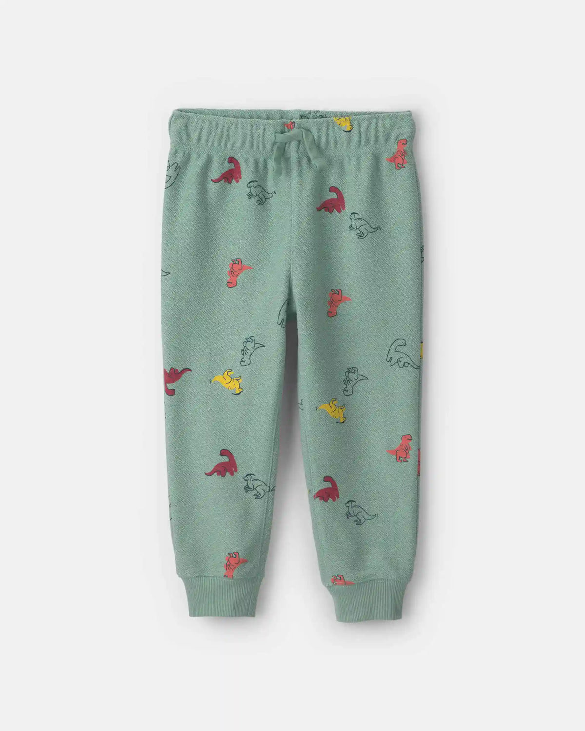 Baby Boy 2-Piece Dinosaur French Terry Sweatshirt & Pant Set - Green