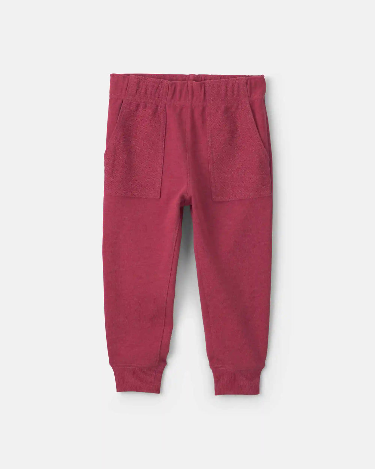 Baby Boy 2-Piece Construction French Terry Sweatshirt & Pant Set - Burgundy