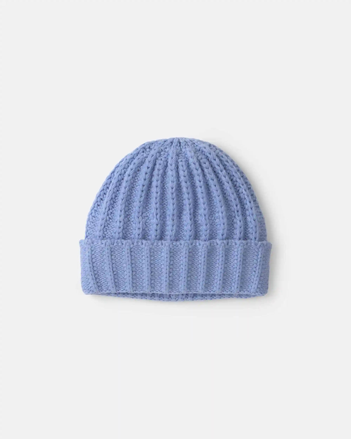 Baby Girl Ribbed Beanie - Purple