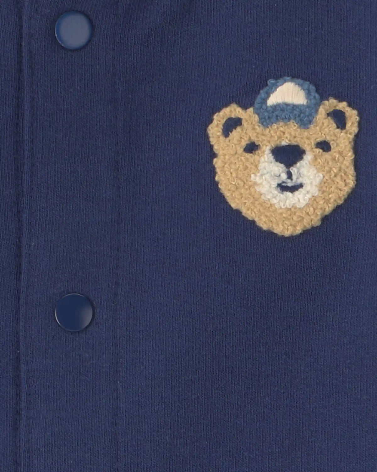 Baby Boy 3-Piece Bear Sports French Terry Layering Set - Navy