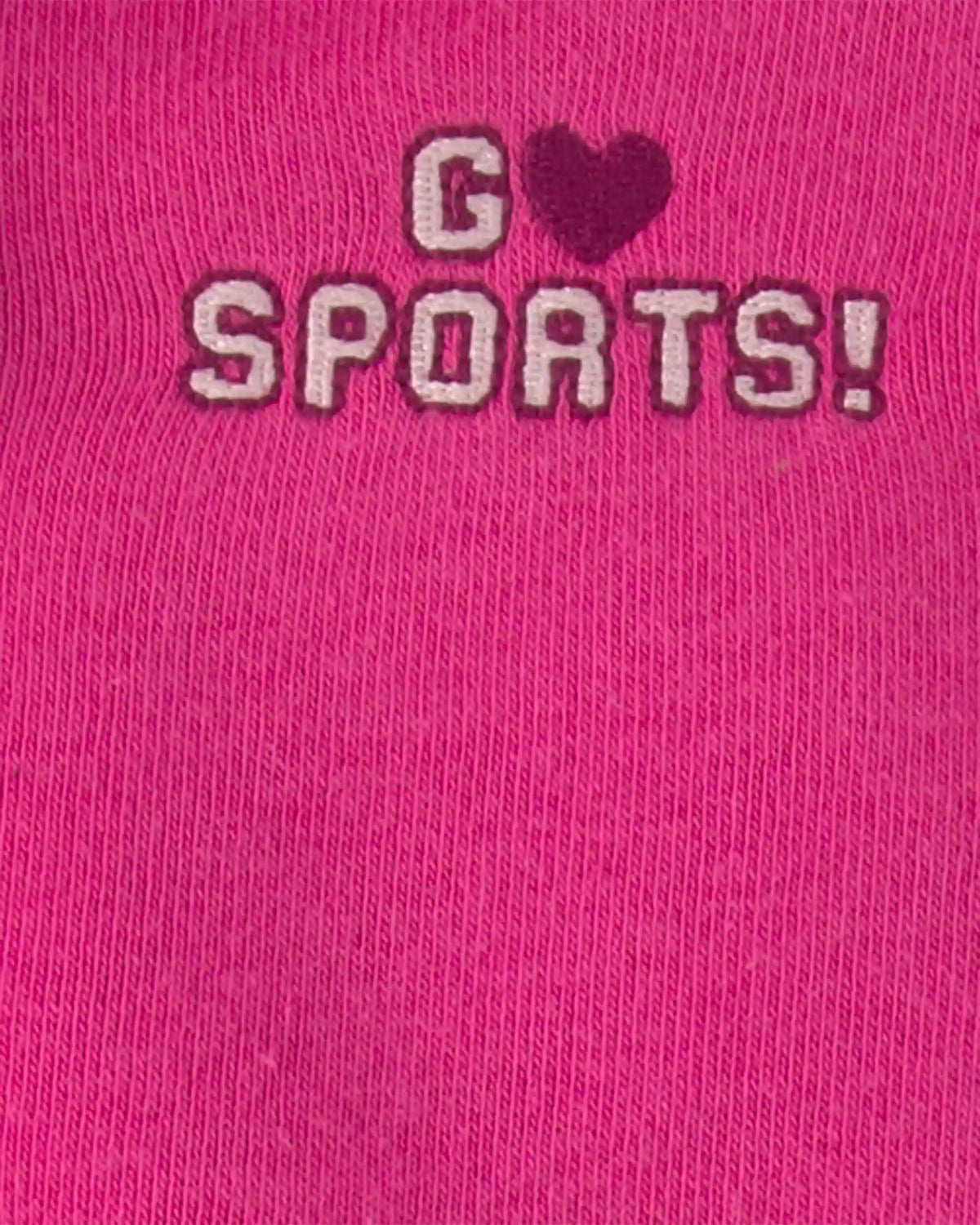 Baby Girl 3-Piece Sports Fleece Long-Sleeve Layering Set - Pink