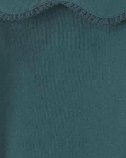 Baby Girl 3-Piece Floral Corduroy Long-Sleeve Dress Set - Green