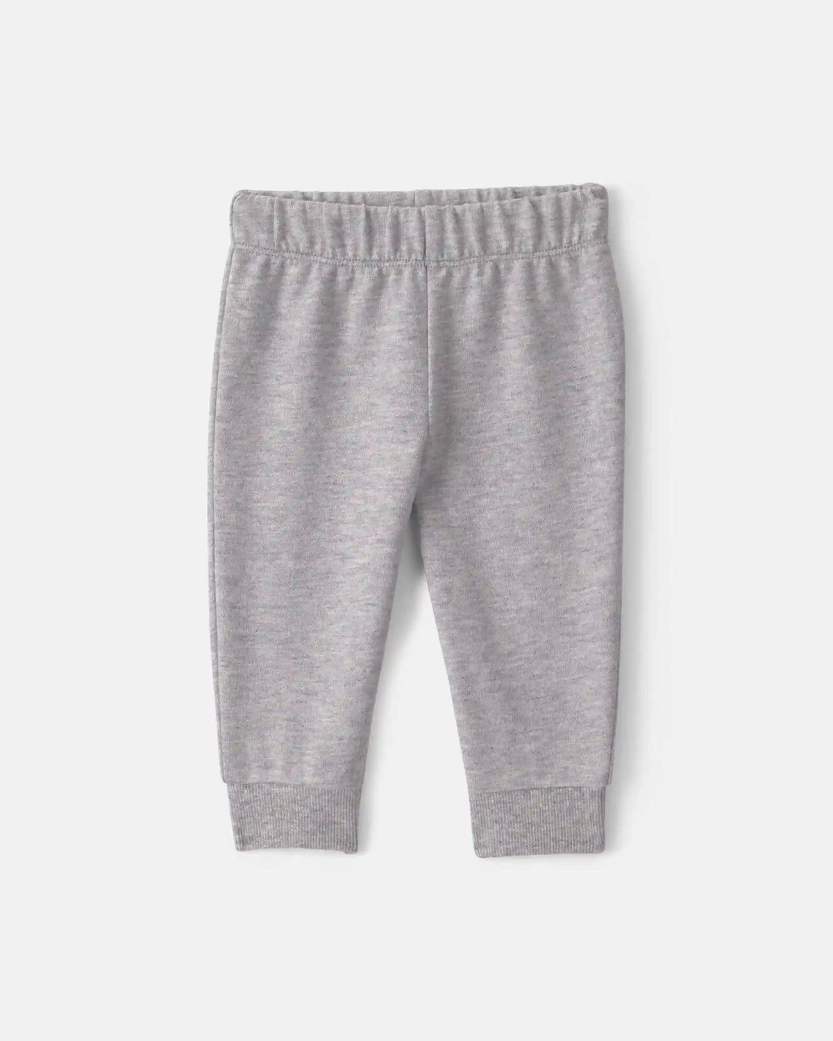 Baby Boy 3-Piece Quilted French Terry Layering Set - Grey