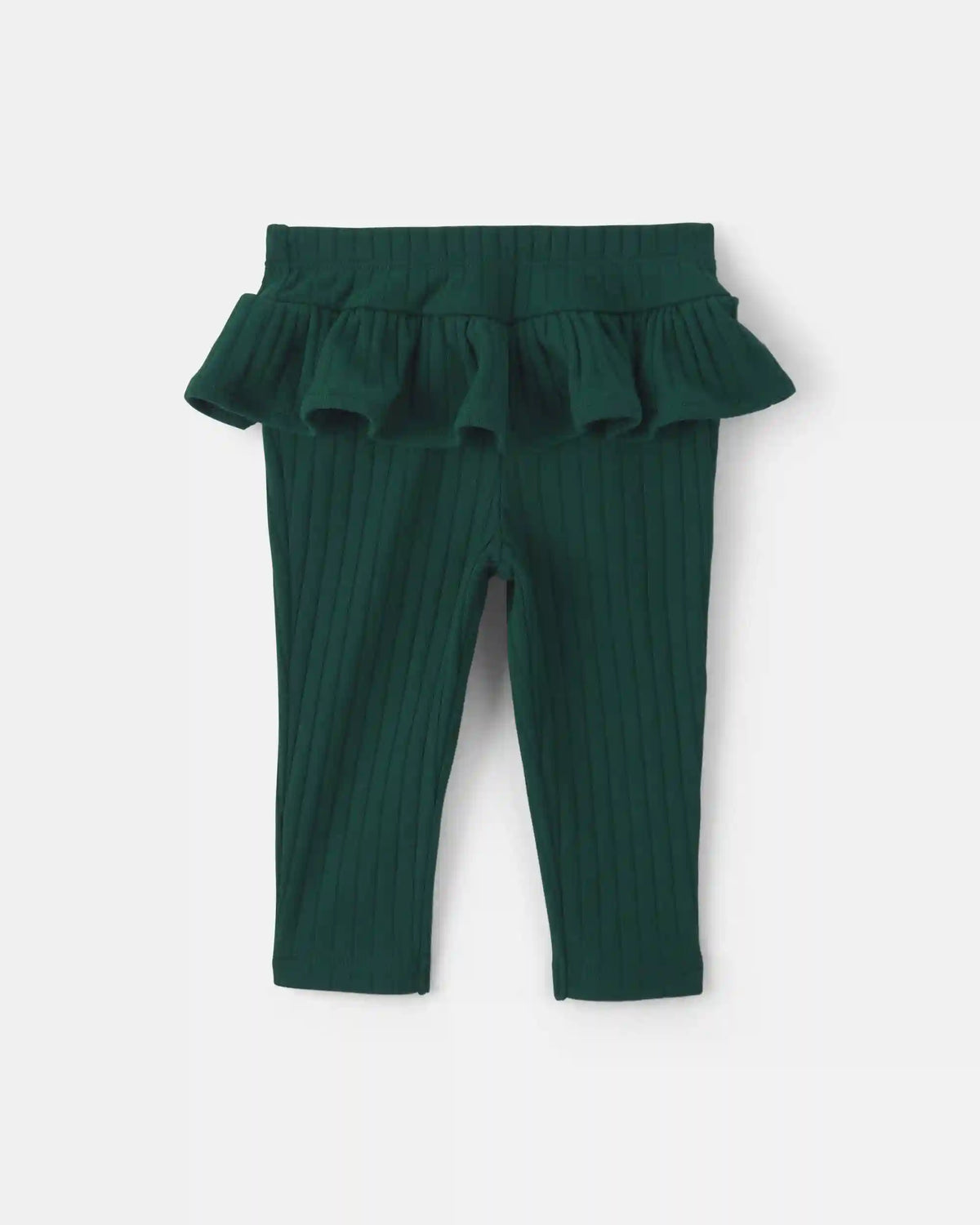 Baby Girl 2-Piece 'Merry' Long-Sleeve Bodysuit & Pant Set - Cream/Green