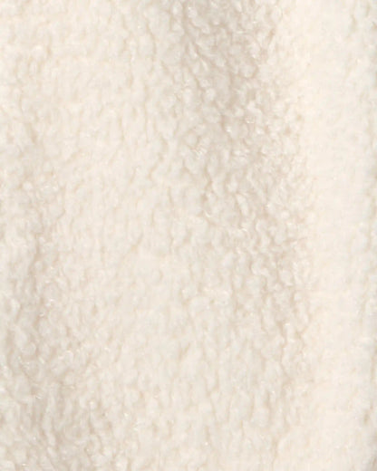 Baby 2-Piece Lamb Fleece Long-Sleeve Top & Pant Set - Cream