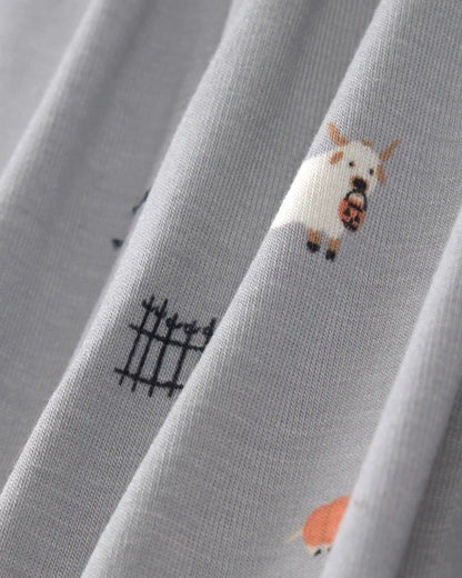 Baby Halloween PurelySoft™ 2-Way Zip Sleep & Play Pajamas - Grey