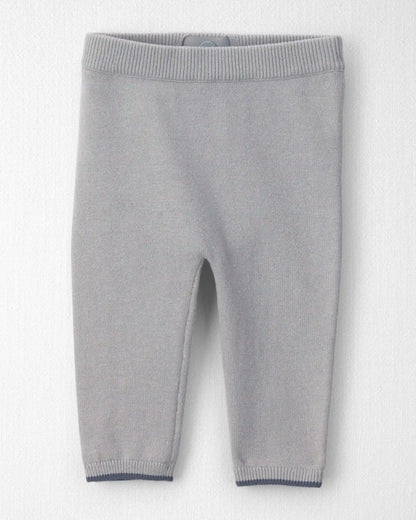 Baby 2-Piece Organic Cotton Sweater Knit Top & Pant Set
