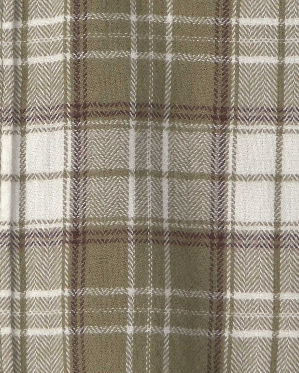 Baby Boy Organic Cotton Flannel Button-Down Shirt