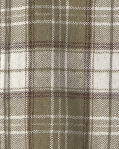 Baby Boy Organic Cotton Flannel Button-Down Shirt