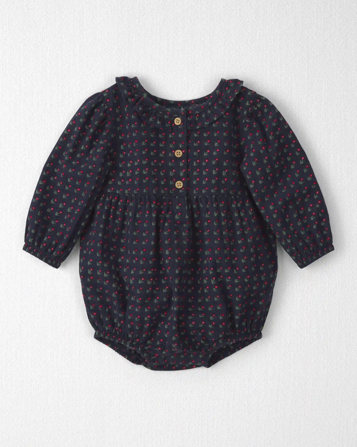 Baby Girl Organic Cotton Prairie Bubble