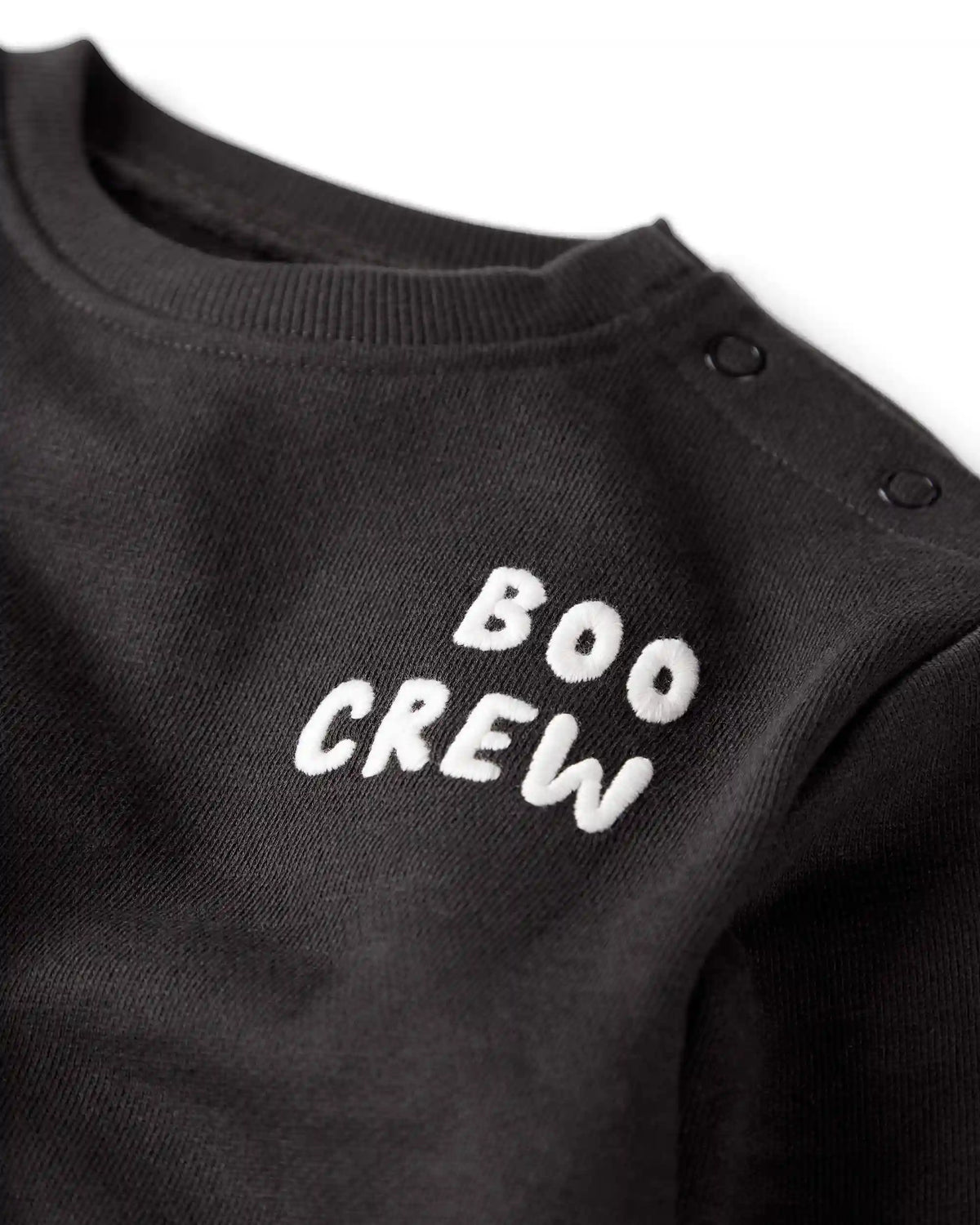 Baby Organic Cotton 'Boo Crew' French Terry Bubble