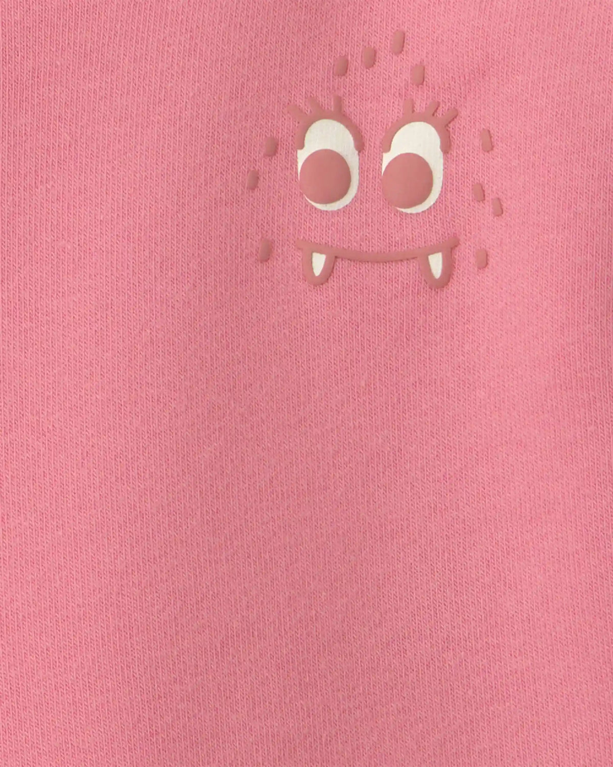 Baby Girl Monster Fleece Pullover Sweatshirt - Pink