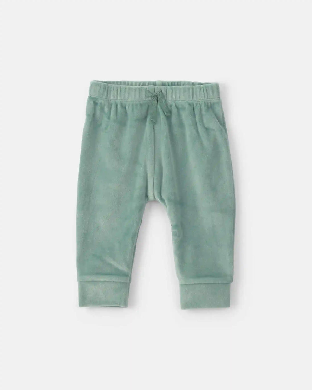 Baby Girl 3-Piece Bear Long-Sleeve Top & Pant Set - Green