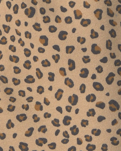 Baby Girl 3-Piece Leopard Fleece Long-Sleeve Layering Set - Brown/Black
