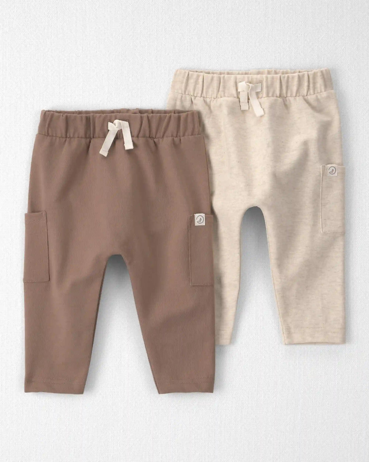 Baby 2-Pack Organic Cotton French Terry Joggers