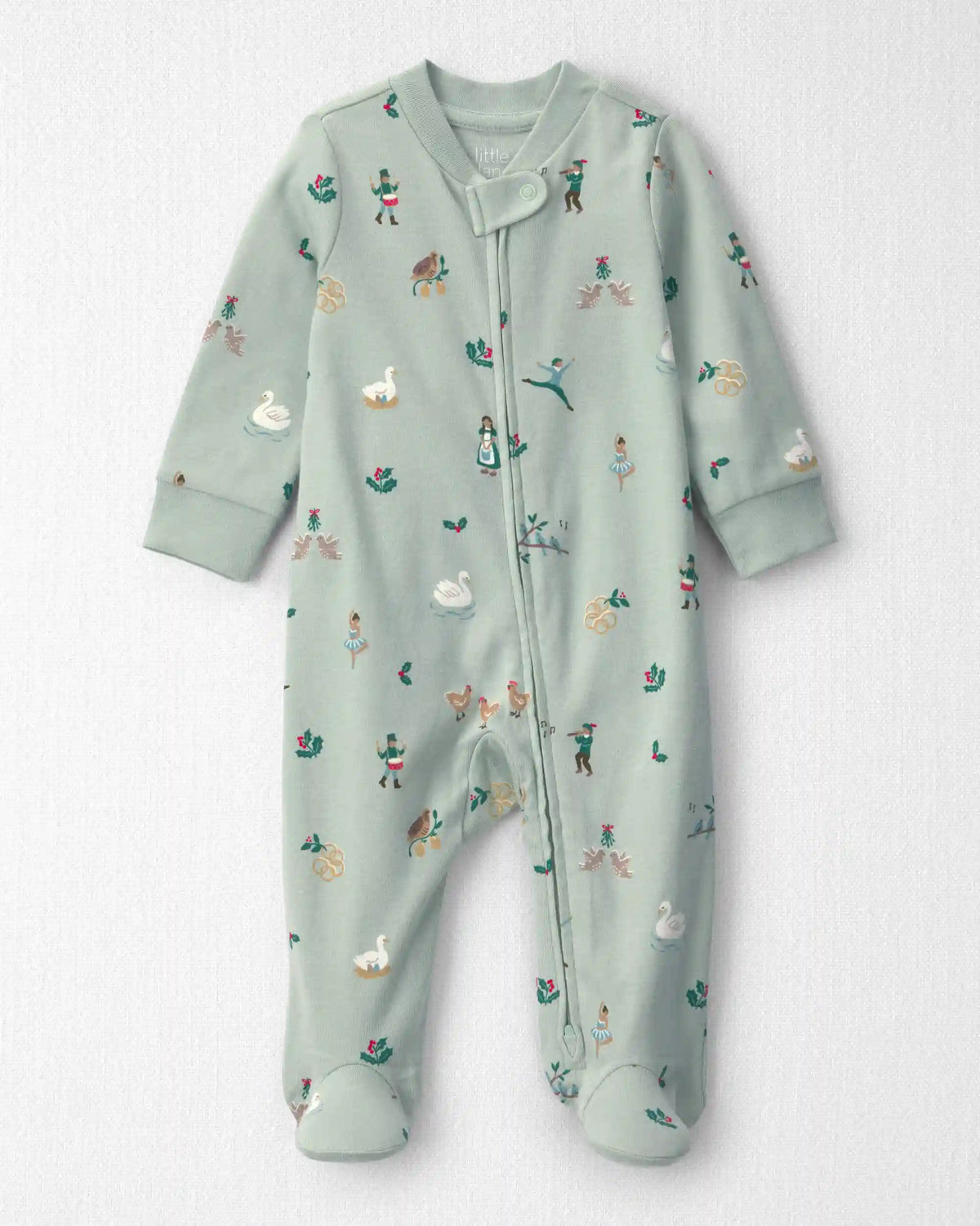Baby Organic Cotton Sleep & Play Pajamas in 12 Days of Christmas