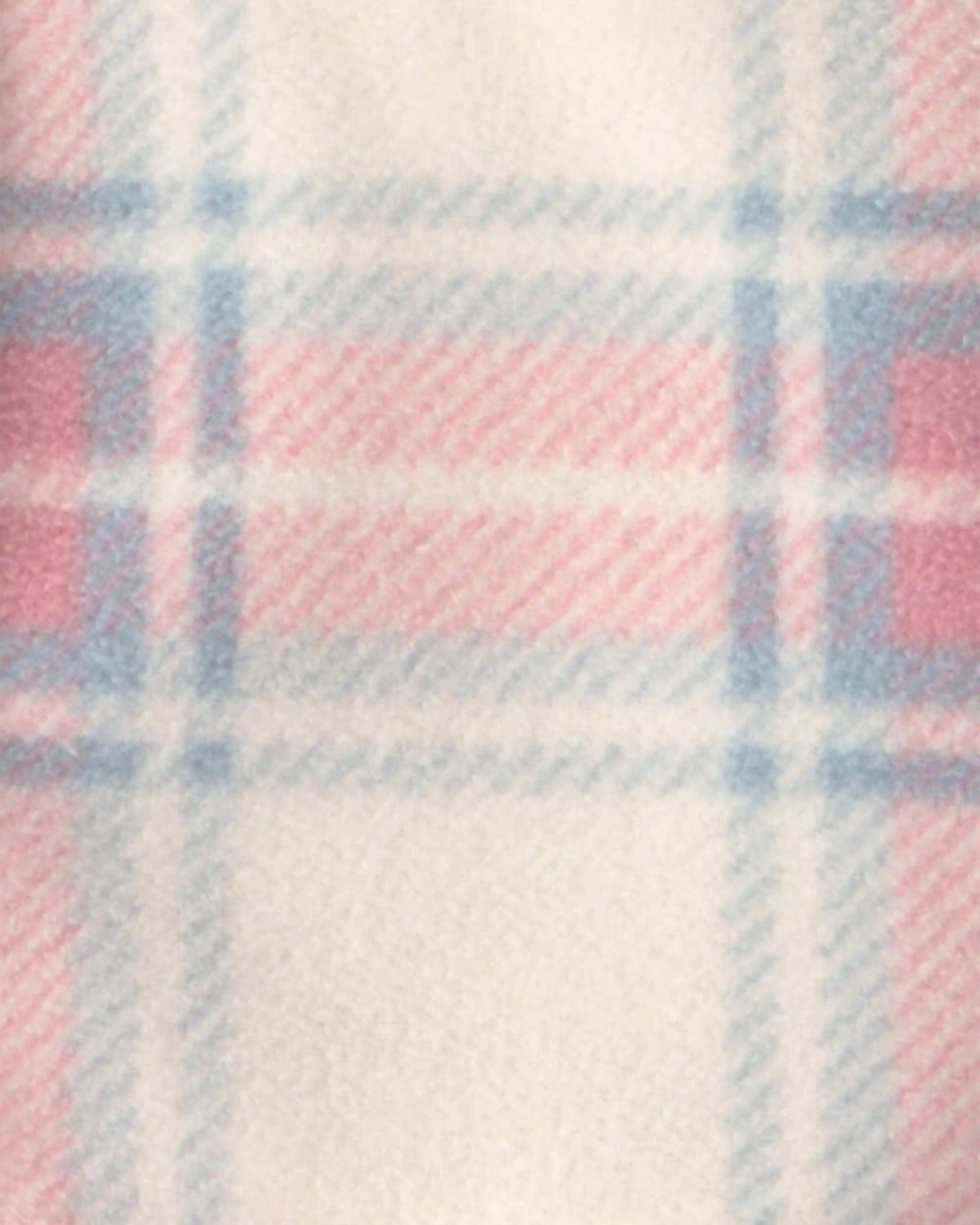 Baby Girl 3-Piece Plaid Fleece Layering Set - Pink